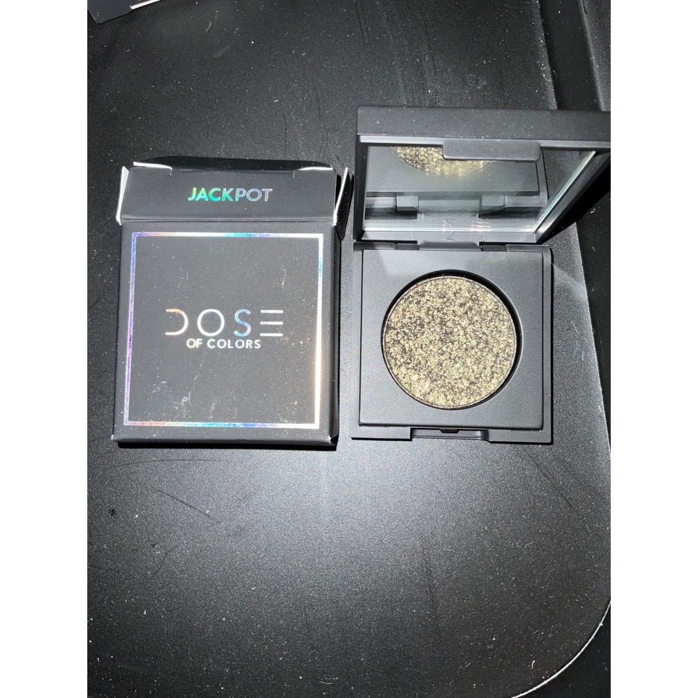 Dose of Colors Block Party Single Eyeshadow Jackpot Metallic Shimmer Compact Box